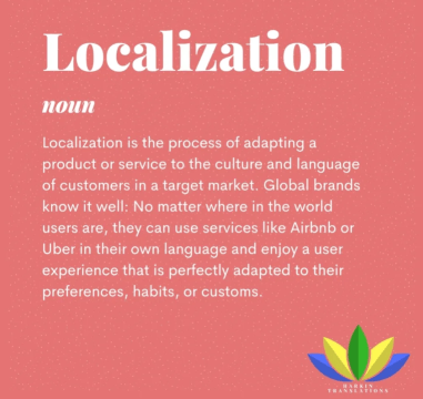 Localization: Why one size does not fit all – Translation Tidbits